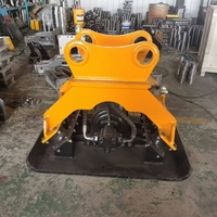 Compacteur vibrant hydraulique SLN haute efficacité en acier au carbone pour mini-compacteurs de 1,5 à 3,5 tonnes, accessoires pour engins de construction