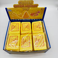 Jouet anti-stress réaliste en forme de bloc de fromage, de lait ou de laitier, style assorti, pour soulager l'anxiété