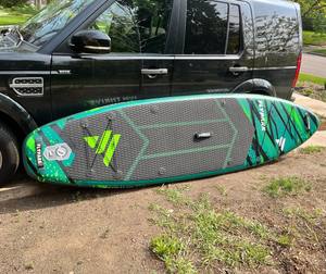 Planche à pagaie <span class=keywords><strong>gonflable</strong></span> de voyage en famille en gros Touring SUP Yoga pêche planche à pagaie élargie 11 'x 34 "x 6'' planche à pagaie debout - Product Image 2