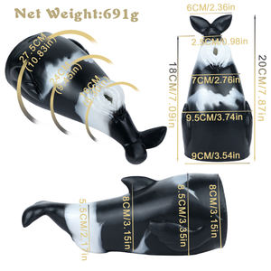 Masturbador Masculino GEEBA Animal Deep Sea Whale Pussy Body, <span class=keywords><strong>de</strong></span> Silicona Segura, Texturizado, para Estimulación del Pene, Juguete Sexual para Adultos - Product Image 3