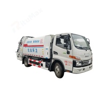 Meilleur prix, qualité garantie, nouveau véhicule compact de voirie JMC diesel 4x2 pour la collecte des déchets urbains municipaux avec transmission automatique