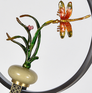 Nouvelle <span class=keywords><strong>lampe</strong></span> de chevet en céramique chinoise rétro pour la lecture dans la chambre à coucher, décoration, <span class=keywords><strong>lampe</strong></span> de table LED pour le salon - Product Image 5