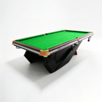 Table de billard chinoise sur mesure de l'usine de Foshan, cadre en alliage, table de billard moderne, vente en gros