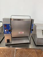 Machine à fabriquer des pains à hamburger commerciaux BT-220, machine à presser les pains à hamburger en acier inoxydable, épaisseur réglable, 220V