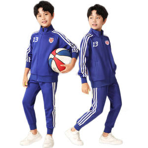 Maßgeschneiderte Herren Herbst-Winter Fußballtrikots Langarm-Spieluniform Aufwärm-Uniform Kinder Fußball-Trainingsanzug Gruppen-Teamkleidung - Product Image 2
