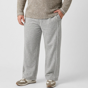 大码男士运动休闲裤棉质弹力透气阔腿抽绳松紧裤 6XL 7XL 8XL 9XL 10XL - Product Image 2