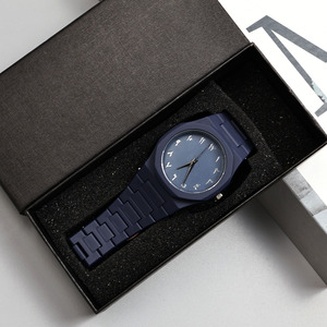 Orologio al Quarzo Minimalista Nero per Uomo e Donna, Design alla Moda, Movimento al Quarzo, Vendita Calda in Medio Oriente - Product Image 5