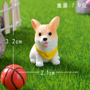 Figuras de Perros Golden Retriever y Pomeranian <span class=keywords><strong>en</strong></span> Miniatura, Accesorios de Decoración DIY, Adornos de Escritorio - Product Image 5