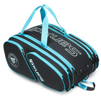 Nouveau sac de raquettes de pickleball et de badminton en nylon avec plusieurs compartiments, grande capacité 56x35x25cm