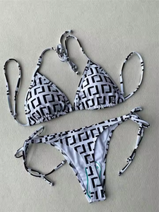 Maillot de bain de luxe de marque de créateur, ensemble bikini deux pièces, maillot de bain de marque de créateur - Product Image 4