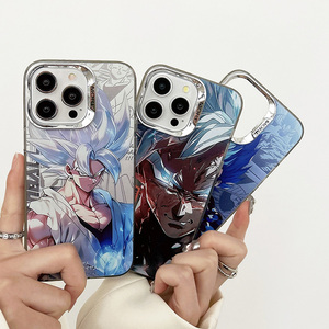 Mode étanche antichoc couverture de téléphone dessin animé Anime s végéta étuis de téléphone portable pour <span class=keywords><strong>iPhone</strong></span> 11 12 13 14 15 Pro Max - Product Image 1