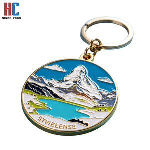 Porte-clés tendance en alliage de zinc avec logo personnalisé, émail dur, design Montagne et <span class=keywords><strong>Lac</strong></span> <span class=keywords><strong>des</strong></span> <span class=keywords><strong>Alpes</strong></span>, souvenir touristique (couleur personnalisée) – Fabrication depuis 23 ans - Product Image 5