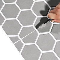 Feuilles de mousse EVA personnalisables KT GuoMei, motif hexagonal gris clair et blanc, 6 mm, durables, imperméables, pour autres fournisseurs maritimes