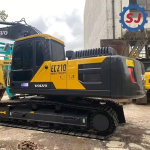 Excavadora de cadenas VOLVO EC 210 usada, bajo precio, alta eficiencia operativa, 1 año de garantía, en buen estado. - Product Image 1