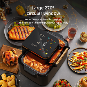 Friteuse à air de grande capacité 13L, écran tactile intelligent, four multifonctionnel, cuisinière sans huile pour la maison, certifiée CE - Product Image 2