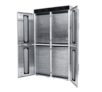 KR Commercial Ménage 96D-Tray Déshydrateur Alimentaire En Acier Inoxydable 8000W Qualité Industrielle 30 ~ 90 ℃ Plage de Température pour Électrique