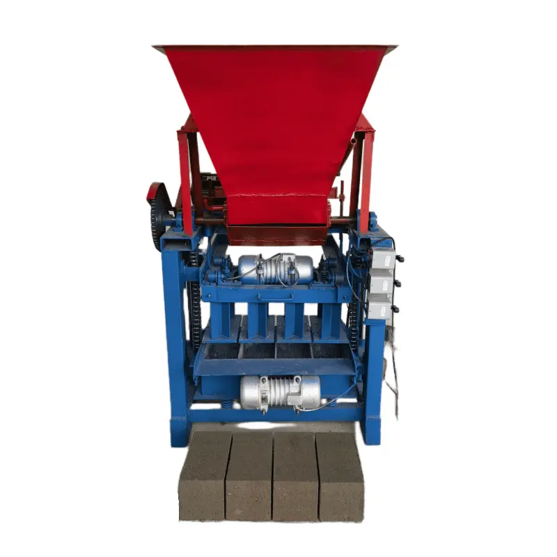 Mesin pembuat bata semen tanpa bakar 4-35 paling praktis untuk 400-200-200 batu bata padat mesin pembuat bata semi-otomatis