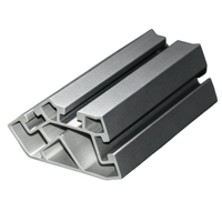 Profil Aluminium Bentuk Khusus Multi Rongga Kustom, Layanan Pembuatan Cetakan Ekstrusi Aluminium Industri, Pemesinan CNC & Anodisasi