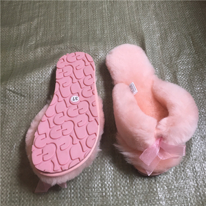 Pantuflas de Piel de Oveja Auténtica con Punta Abierta, Estilo <span class=keywords><strong>Ugg</strong></span>, Felpa - Product Image 4