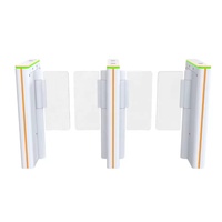 Torniquete de Velocidad Personalizable SUS304 OEM ODM 1000mm Anti-Embutidos, Control de Acceso de Pasaje Bidireccional con Reconocimiento Facial CE