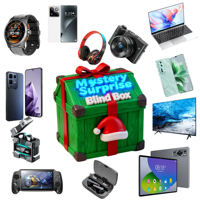 Boîte mystère électronique 3C de haute qualité, promotion, 100% surprise, boîte aveugle, téléphone aléatoire, tablette, ordinateur portable, téléviseur, boîtes avancées