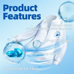 SANYUAN <b>Active</b> <b>Enzyme</b> 1in1 High Quality Purex <b>Laundry</b> Capsule Pods Manufacturer Oil <b>Stain</b> <b>Remove</b> Disposable Detergent Pods - Product Image 6