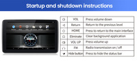 10.2 pouces Android 9.0 moniteur d'appui-tête 1080P lecteur vidéo voiture TV écran tactile WiFi/USB moniteur de siège arrière de voiture