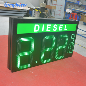 Outdoor Double Side Electronic LED Gas Station Digit Price Sign Regular Cash Credit Petrol Station Digital <strong>Display</strong> - Product Image 3