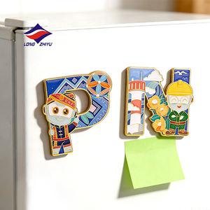 Longzhiyu, 20 Anni di Esperienza, Magneti per Frigorifero in Metallo Personalizzati con Logo, Souvenir Turistici in Smalto Morbido, Magneti 2D Personalizzati per Frigorifero - Product Image 4