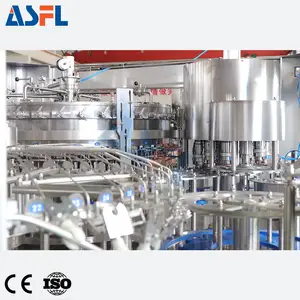 Automatic Soft Drink Making Energy Soda Sparkling Water Production Line Carbonated Drink Beverage Filling Bottling Machines