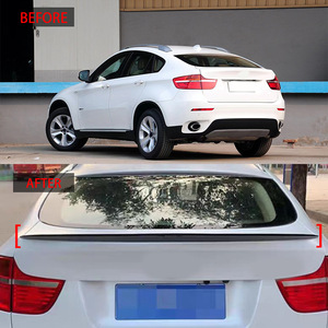สปอยเลอร์หลัง BMW สีดำเงา ABS ทรง Ducktail พร้อมเทปติดตั้ง 3 เมตร - Product Image 2