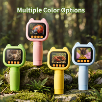 Microscope portable OEM ODM G23, caméra endoscopique pour enfants avec objectif de 8,5 mm, câble flexible de 0,8 mètre pour les jouets éducatifs pour enfants