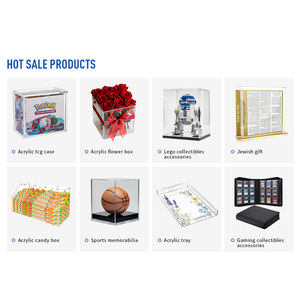 Vitrine de basket-ball en acrylique Design ouvert sur le devant Plexiglas transparent pour lecteur <span class=keywords><strong>NBA</strong></span> Boîte aveugle Figurines à collectionner Stockage - Product Image 3