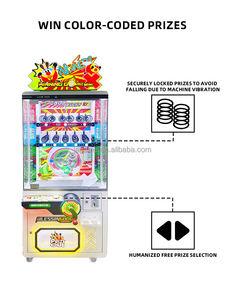 Máquina de Juegos Arcade de Plástico Compacta y Eficiente, que Funciona con Monedas, con Interfaz en Inglés para Entretenimiento - Product Image 4