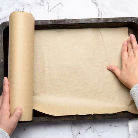 Custom Sizes Non-Stick Waterproof Parchment Paper Roll Baking Paper for Food Cake Bread