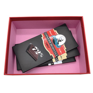 Tùy Chỉnh Tên Công Ty Và Logo Cấp Thực Phẩm Gấp Carton Sô Cô La Máy Tính Bảng Hộp Tùy Chỉnh In Sô Cô La Thanh Bao Bì Hộp - Product Image 6