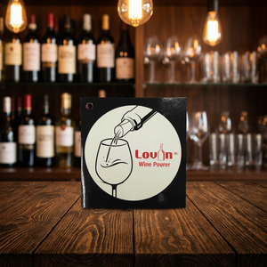 Verseur de vin anti-goutte Lov'in, style festif, en matériau CPP, cadeau promotionnel, emballage en papier, impression numérique, usage professionnel - Product Image 3