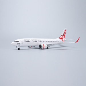 Modèle d'<span class=keywords><strong>avion</strong></span> en résine Virgin Australia B737 à l'échelle 1/85, 47 cm, avec boîte cadeau pour collection - Product Image 4