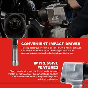 Clé à chocs pneumatique Ingersoll Rand 261 3/4 pouces Super Duty avec poignée pistolet - Product Image 3