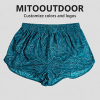 Pantalones Cortos Deportivos MITO Ranger Estilo Panty con Colores y Logotipo Personalizados, Fábrica OEM ODM, Pantalones Cortos para Correr de Secado Rápido para Entrenamiento en el Gimnasio