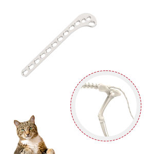 Bedah patah hewan peliharaan baja tahan karat murni 2.7mm pelat kompresi acak <span class=keywords><strong>Femoral</strong></span> implan hewan ortopedi - Product Image 3
