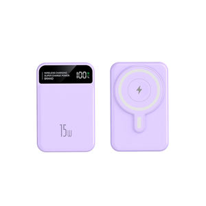 ออกแบบใหม่ 22.5w แบบพกพาแม่เหล็กไร้สายชาร์จนาฬิกาชาร์จเร็ว Power Bank <span class=keywords><strong>แบตเตอรี่</strong></span>สําหรับ iwatch airpods iphone - Product Image 4