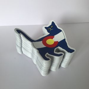 Ustom-pegatina de vinilo con logo troquelado, para decoración y márketing - Product Image 5