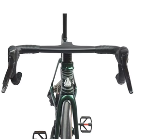 HULDA MIRAGE Phantom 700C Carbon Fiber Road Bike Electronic <b>Gear</b> Shift Internal <b>Cable</b> Routing Hydraulic Disc Brakes 24-Speed - Product Image 2