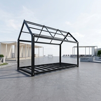 Structure Modulaire Personnalisée en Acier Galvanisé pour Conteneur de 20 pieds, Emballage Plat, pour Entrepôt Extérieur, Dortoir, Atelier
