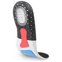 Режущие силиконовые стельки для обуви для мужчин и женщин, ортопедические стельки с поддержкой свода стопы, мягкие вставки для бега, стельки из пены с эффектом памяти