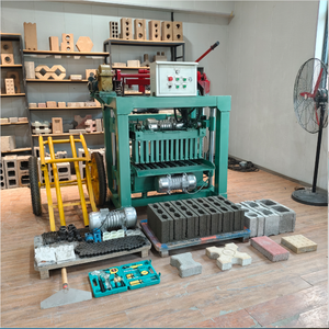 4-35 Máquina para hacer bloques caseros de hormigón de cemento hueco Precio Máquina para hacer ladrillos sólidos simples <span class=keywords><strong>a</strong></span> la venta - Product Image 3