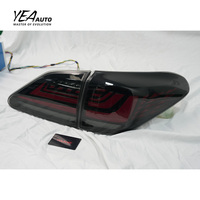 Mise à niveau Full LED à travers le feu arrière pour lexus RX 2009-2015 RX270 330 350 450H feu arrière de voiture avec feu moyen 2009-2015
