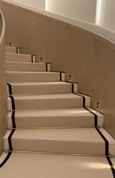 Tapis à motif personnalisé pour tapis de marche d'escalier, tapis d'escalier écologiques pour la maison, l'hôtel, la villa