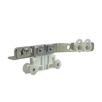 Support de rail pour rideau intelligent à plis ondulés, pour rail de rideau automatique motorisé électrique, accessoires de rail de rideau, bras droit pour fenêtre